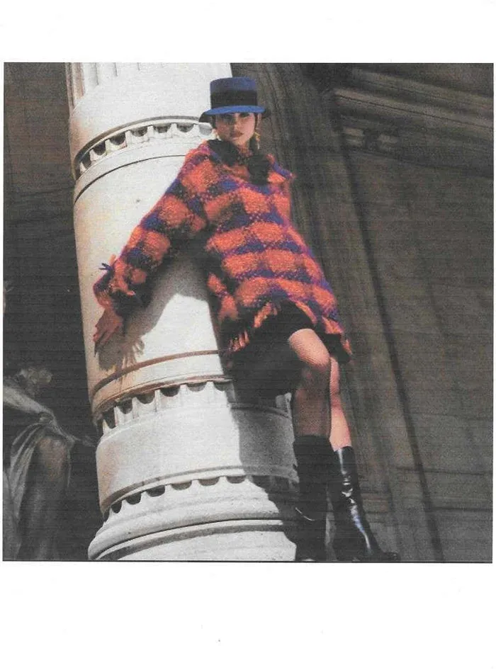 1991 Yves Saint Laurent Chunky Knit Sweater Dress