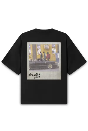 90'S PHOTO BLACK T-SHIRT