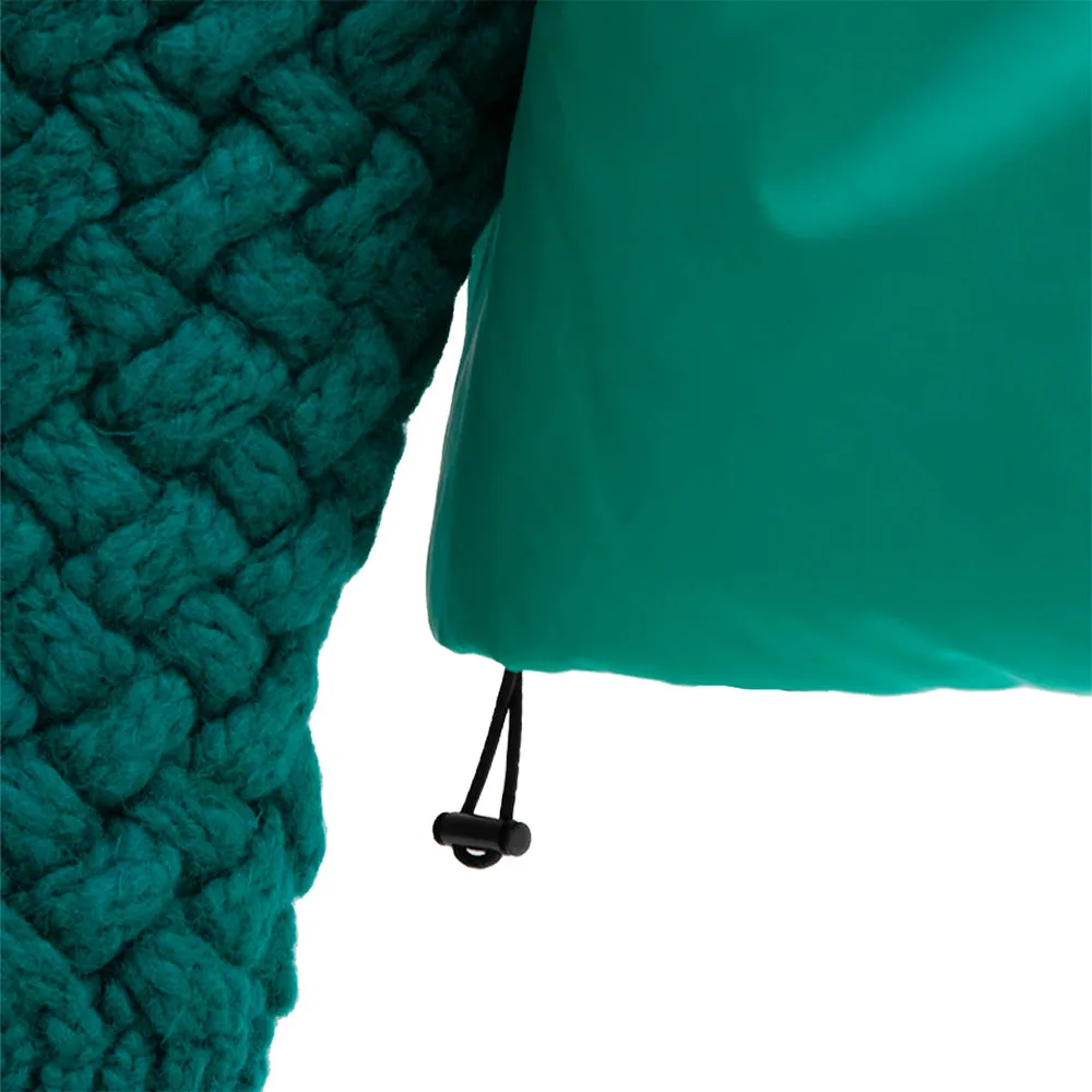 BONSAI Woven Knit Mix Puffer Jacket