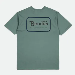 BRIXTON Grade S/S Standard Tee - Sage