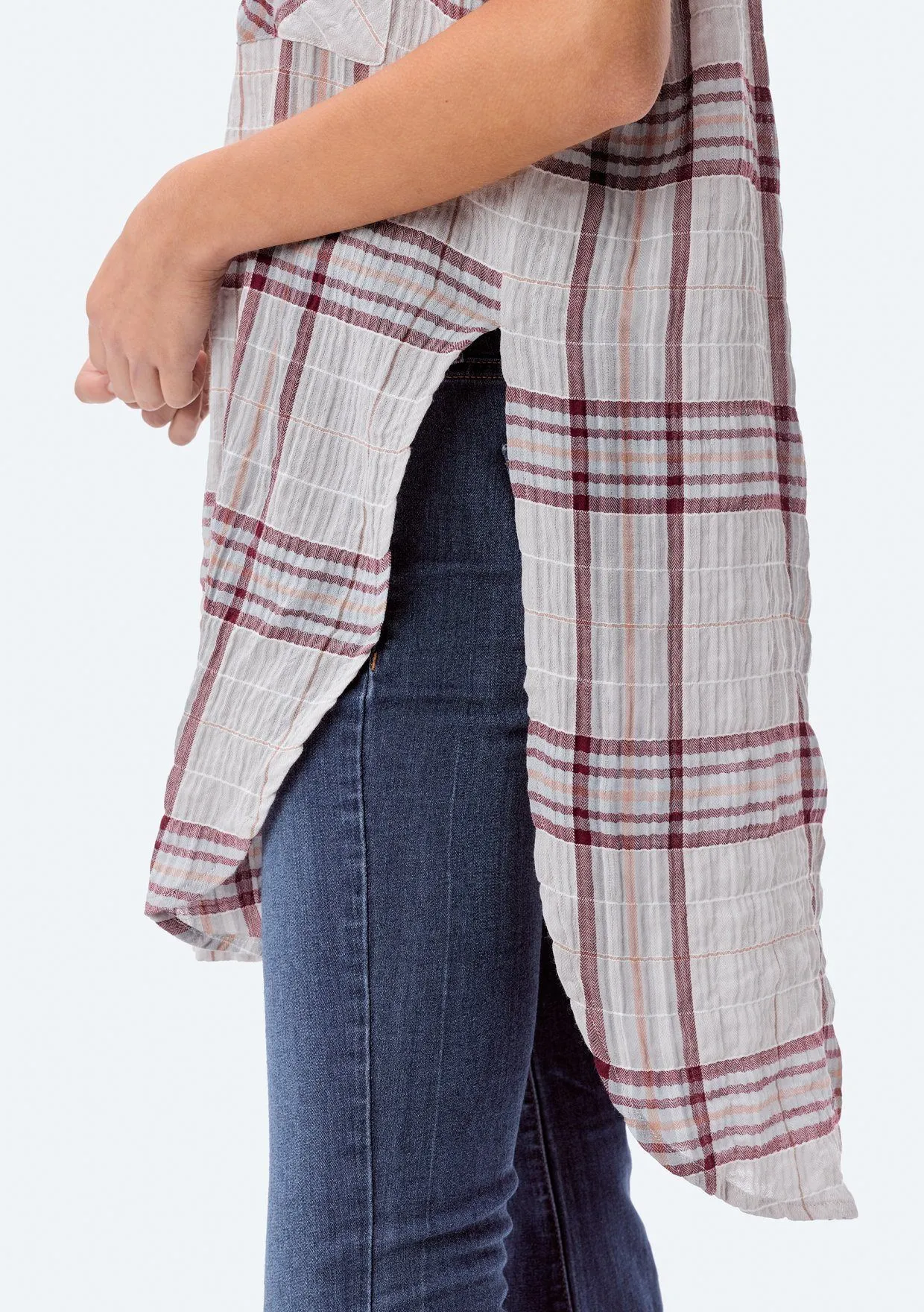 Brooks Plaid Tunic