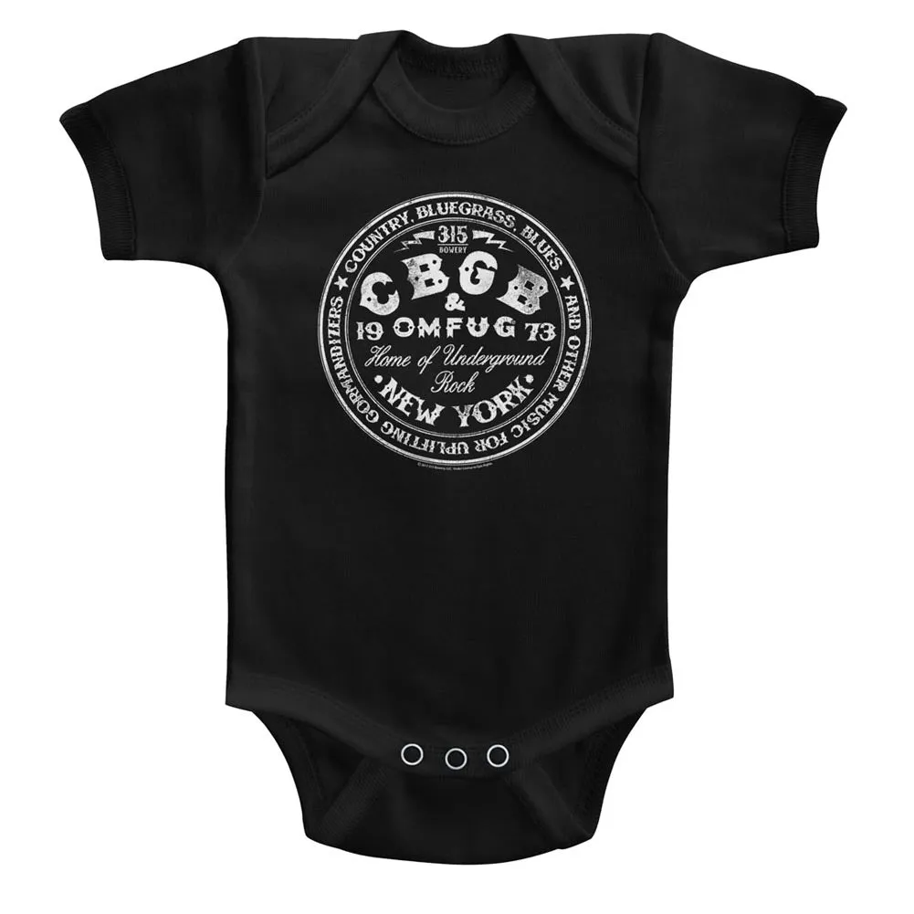 CBGB Circle Baby Bodysuit