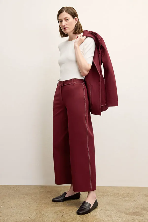 Choe Top - Eco 365Knit :: Ivory
