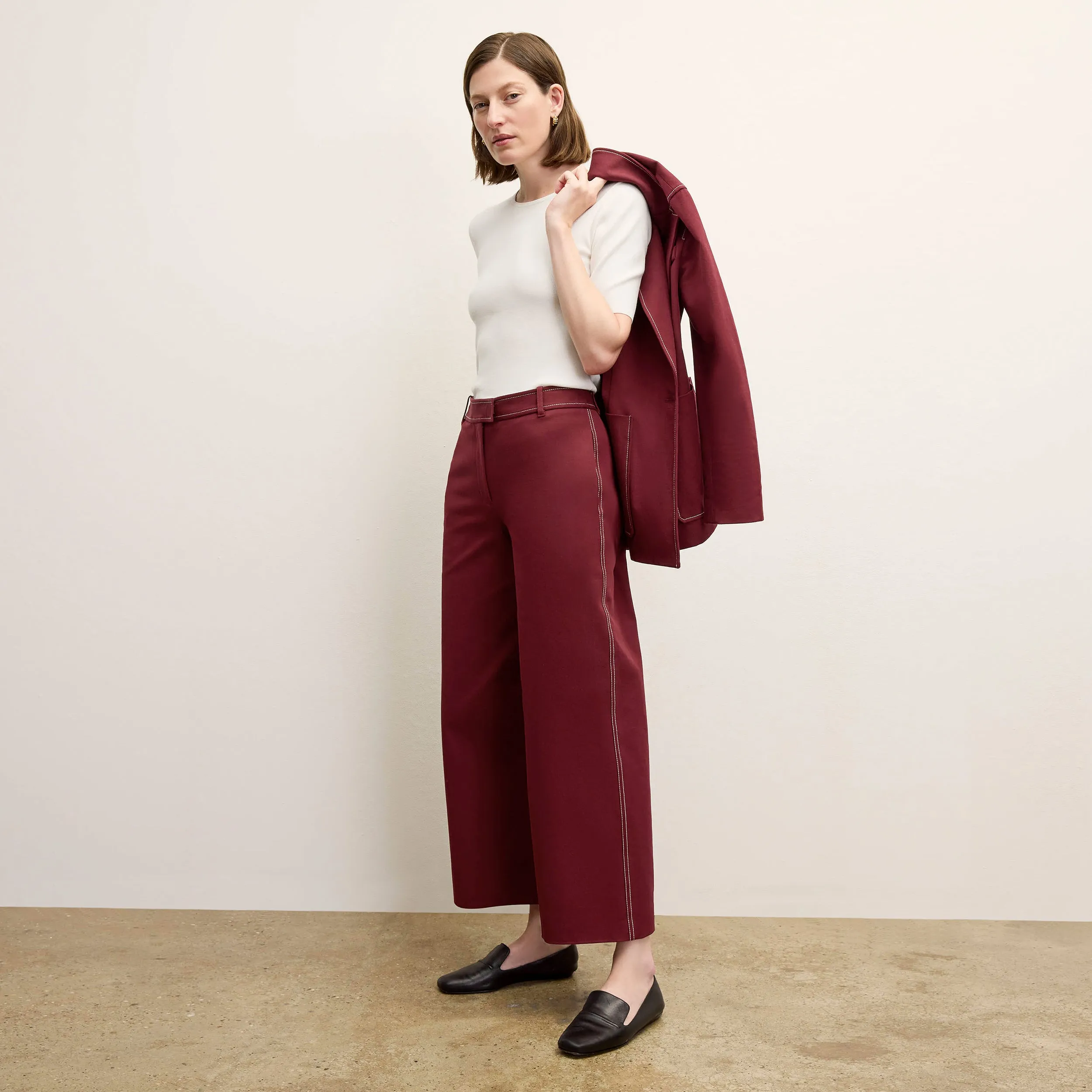 Choe Top - Eco 365Knit :: Ivory