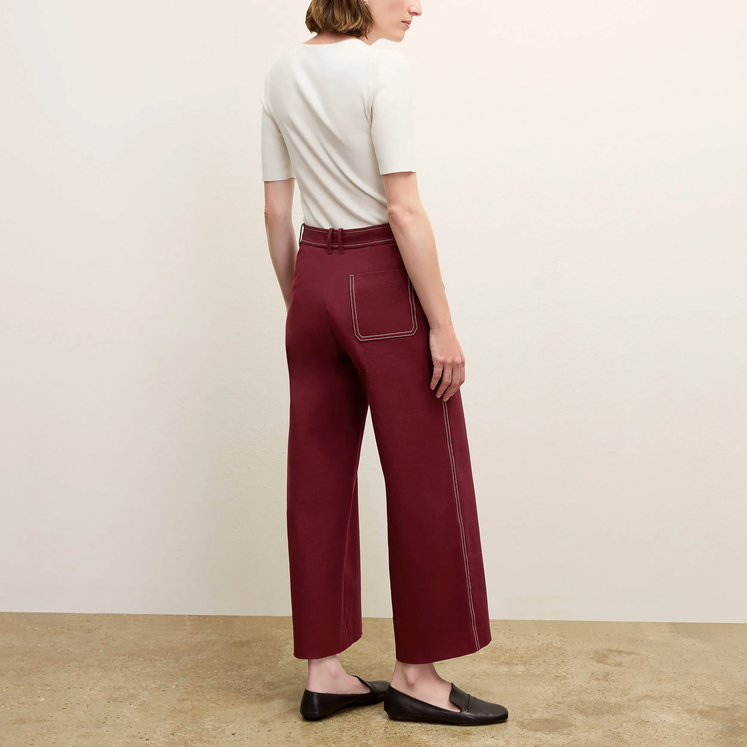 Choe Top - Eco 365Knit :: Ivory