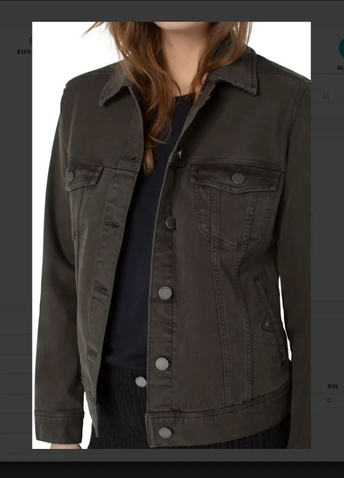 Classic Jean Jacket - Loden Green