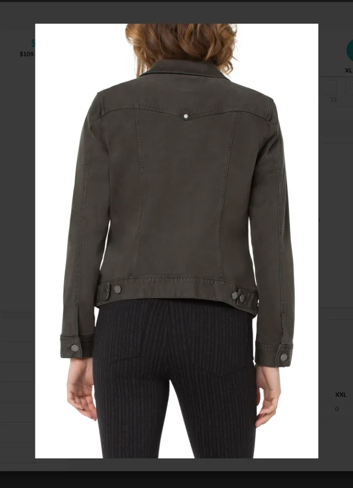 Classic Jean Jacket - Loden Green