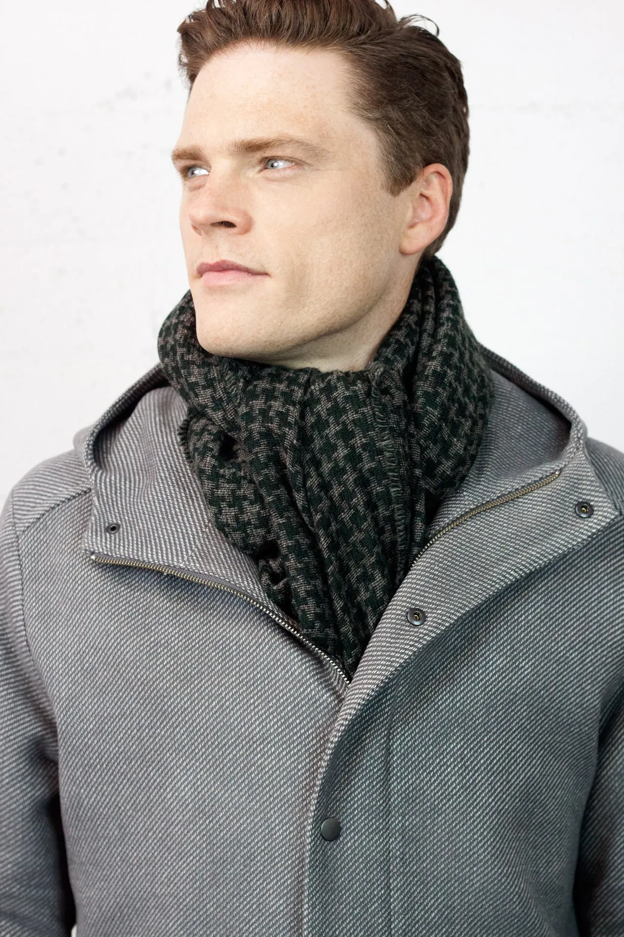 Climate Coat Silver Wool