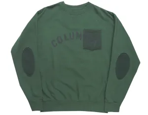 COLUMBIA CREWNECK SWEATSHIRT GREEN