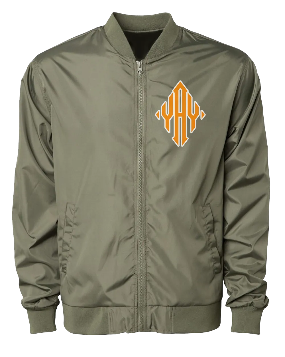 Diamond YAY JFK JET 2 Bomber Jacket (Army Green)