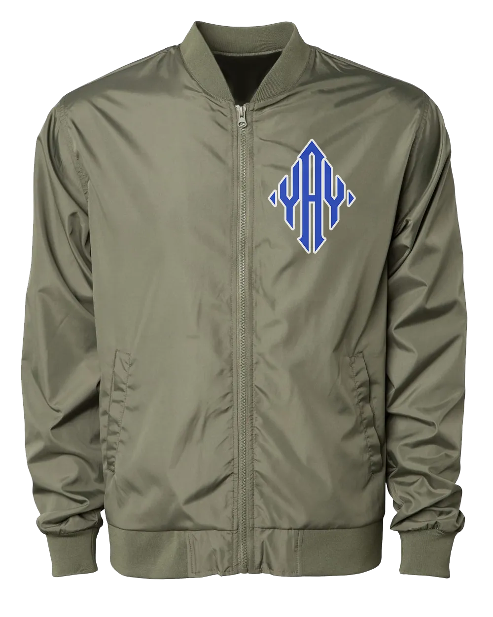 Diamond YAY JFK JET 2 Bomber Jacket (Army Green)