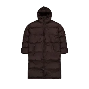 Doudoune Hood Extra Long Schot Dark Brown