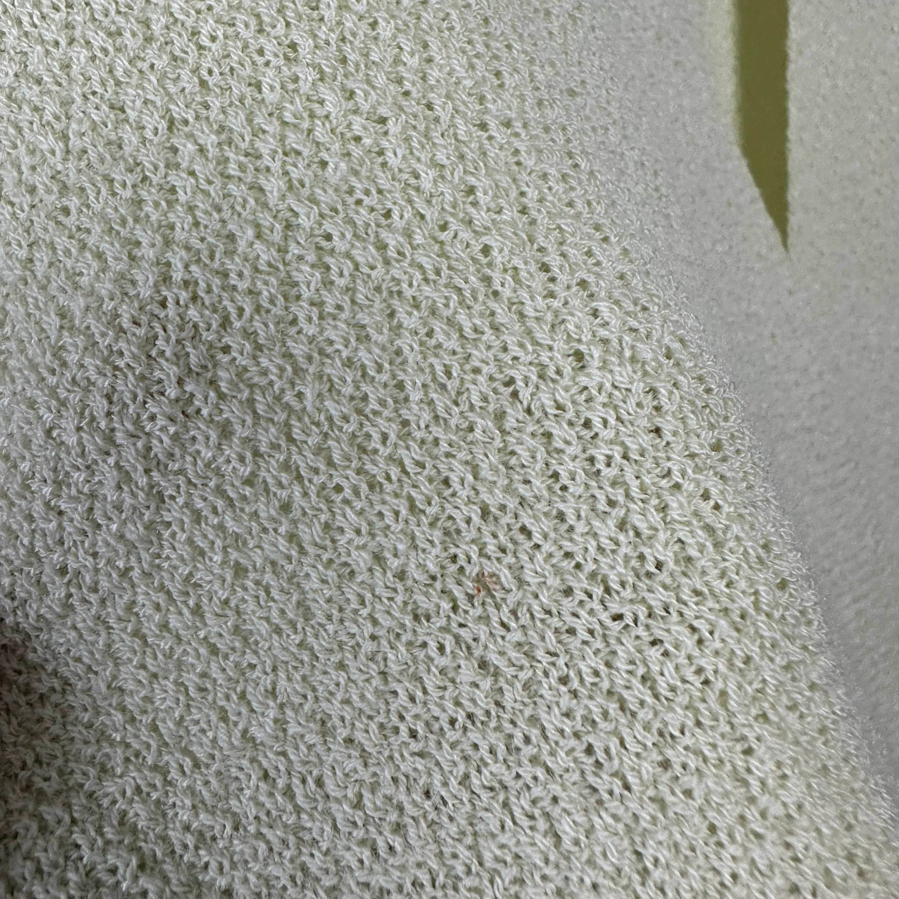 Eileen Fisher Knit Tunic Top Chartreuse Green Wrap Small Wool