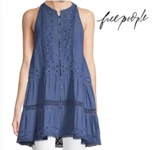Free People Adelaide Lace Tunic
