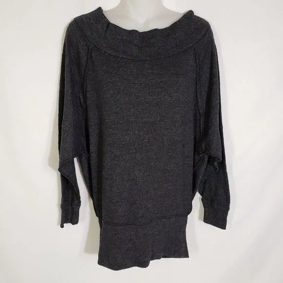 Free People Palisades Thermal Top Gray