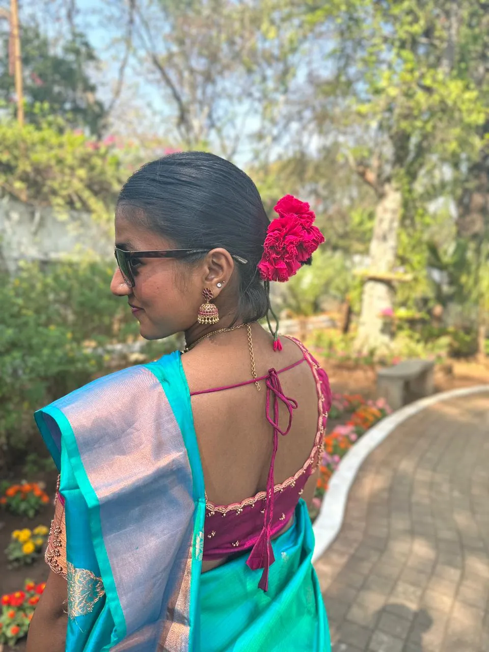 Gajra Re Fabric Gajra