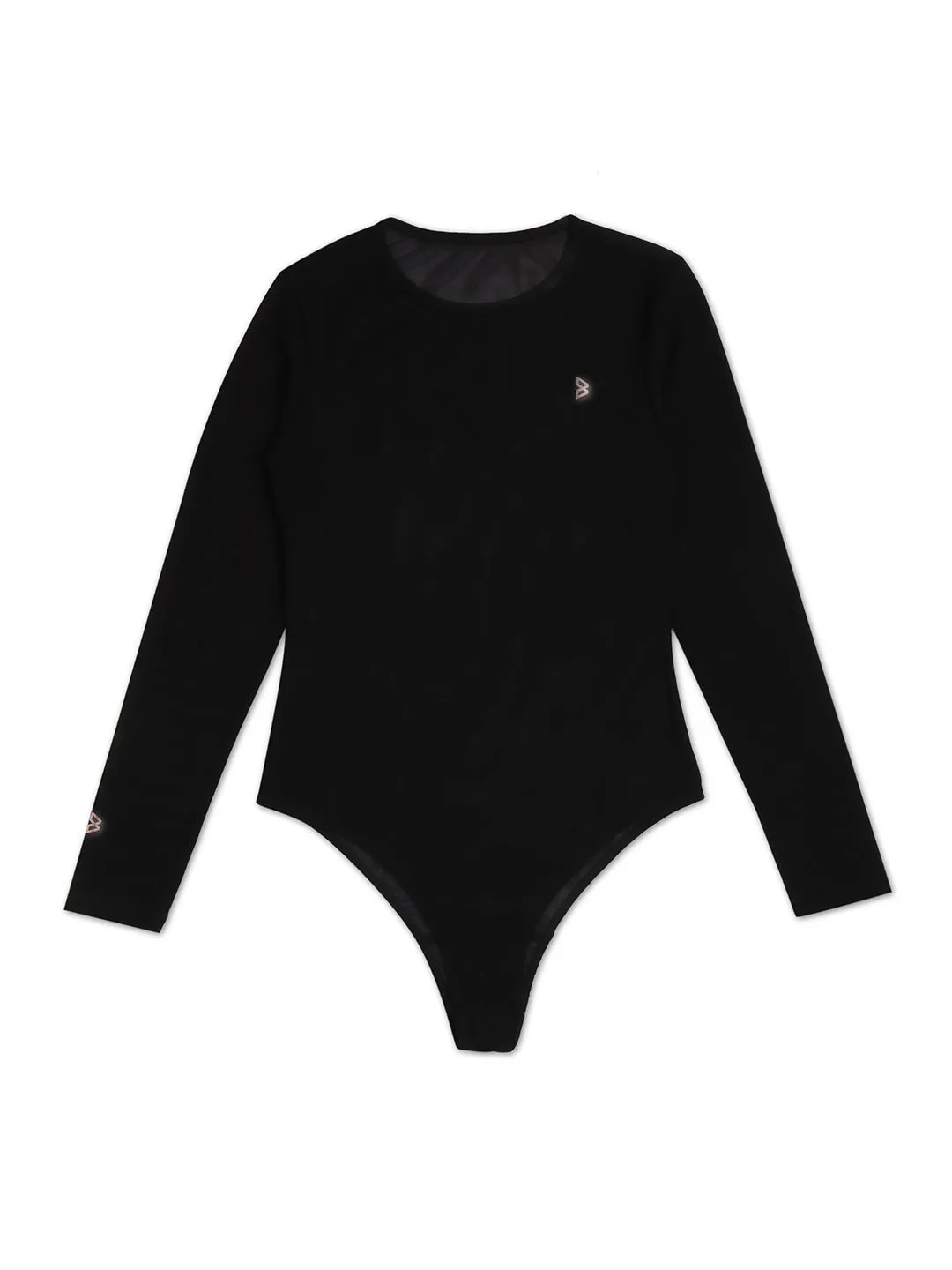Give Me What I Want Black Mesh Bodysuit