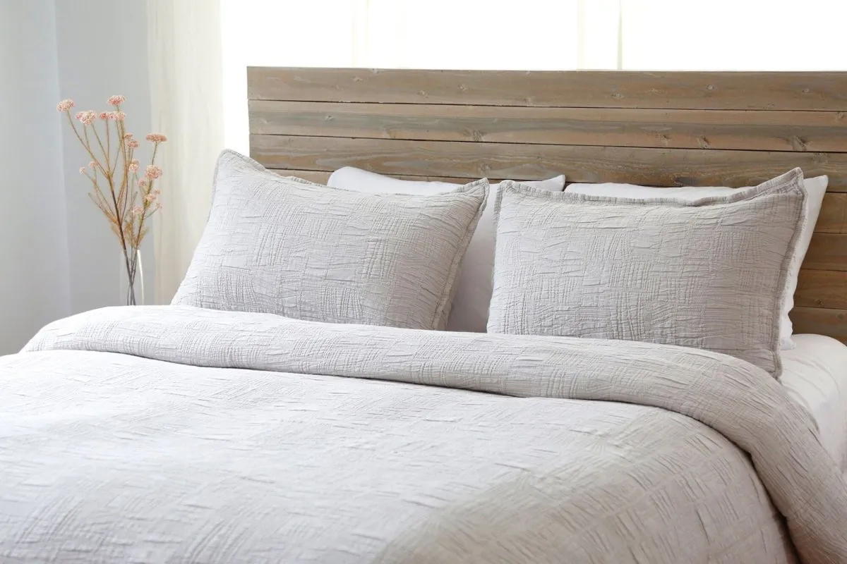 Harbour Taupe Coverlet by Pom Pom at Home