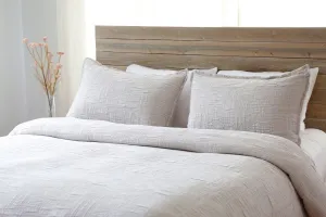 Harbour Taupe Coverlet by Pom Pom at Home