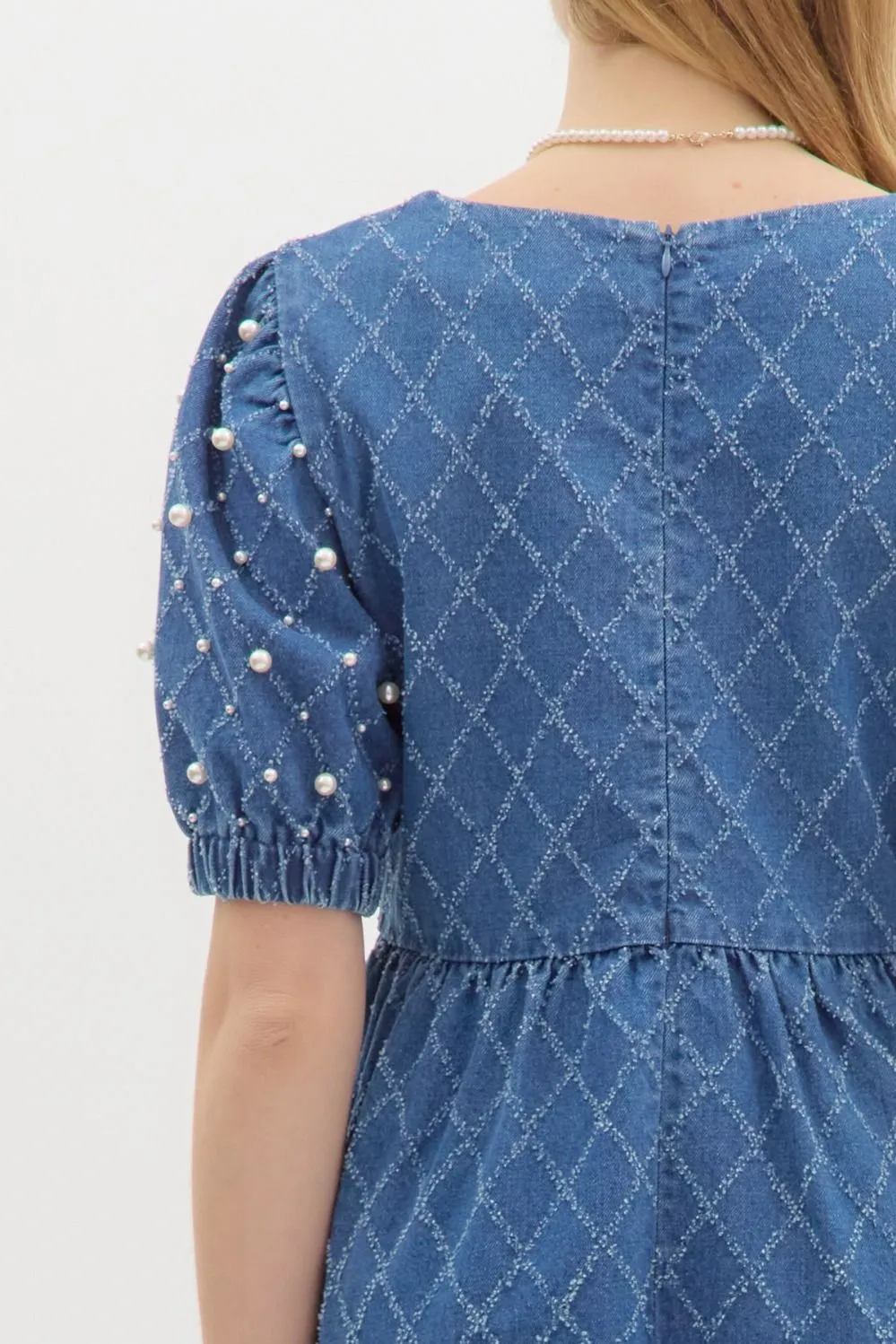 Hidden Treasure Dress - Denim