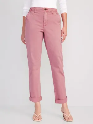 High-Waisted OGC Chino Pants for Women