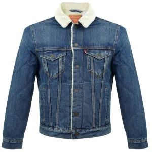 Levi's Type 3 Sherpa Trucker Johnny Denim 163650009 Jacket