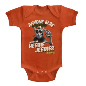 Madagascar Jeebies Baby Heather Bodysuit