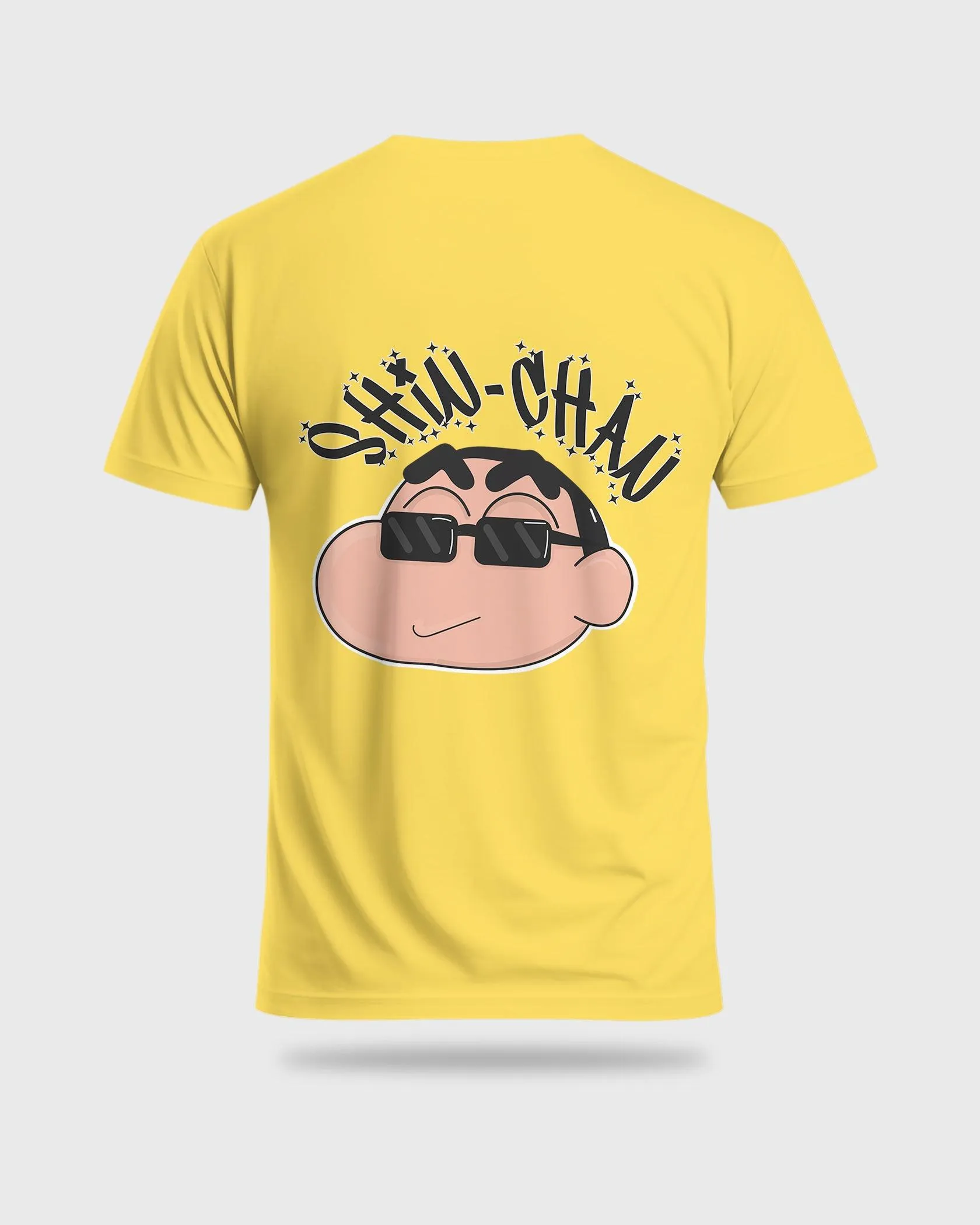 Mens Regular Tshirt Cartoon Shinchan