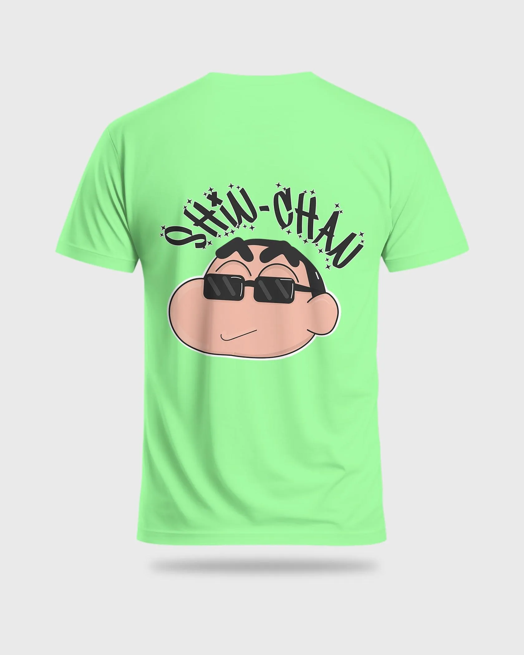 Mens Regular Tshirt Cartoon Shinchan