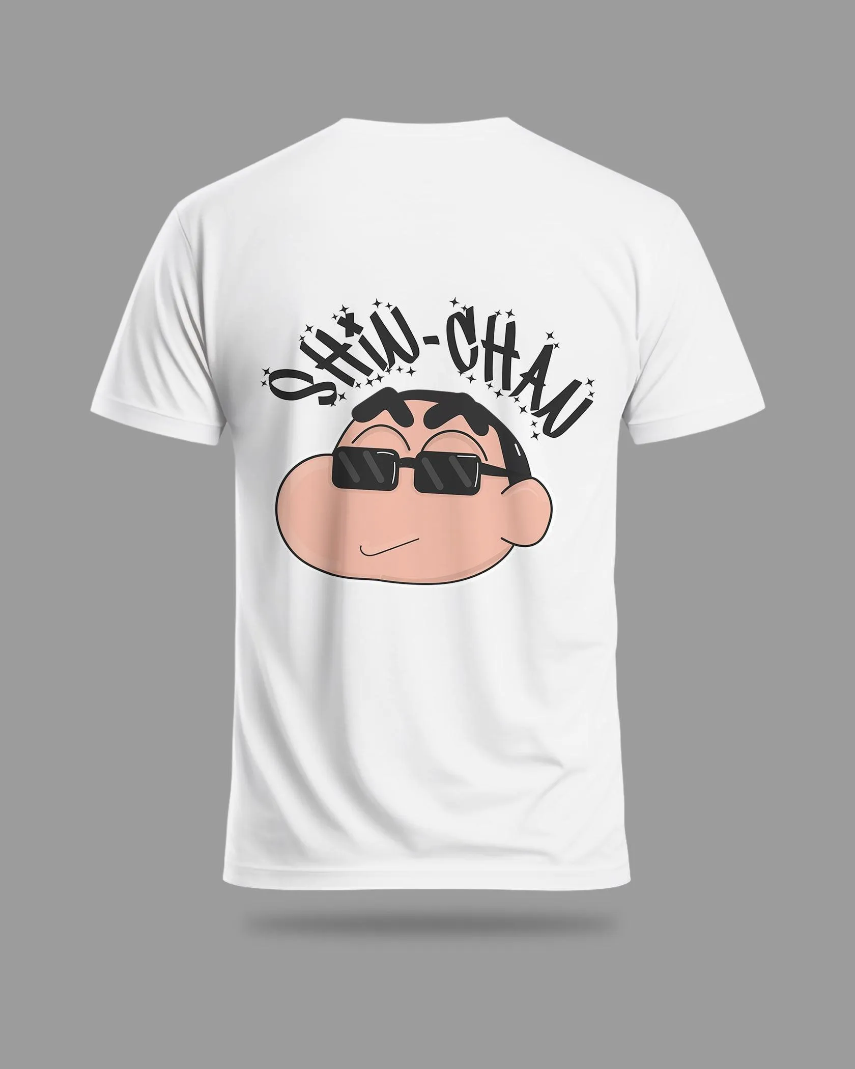 Mens Regular Tshirt Cartoon Shinchan