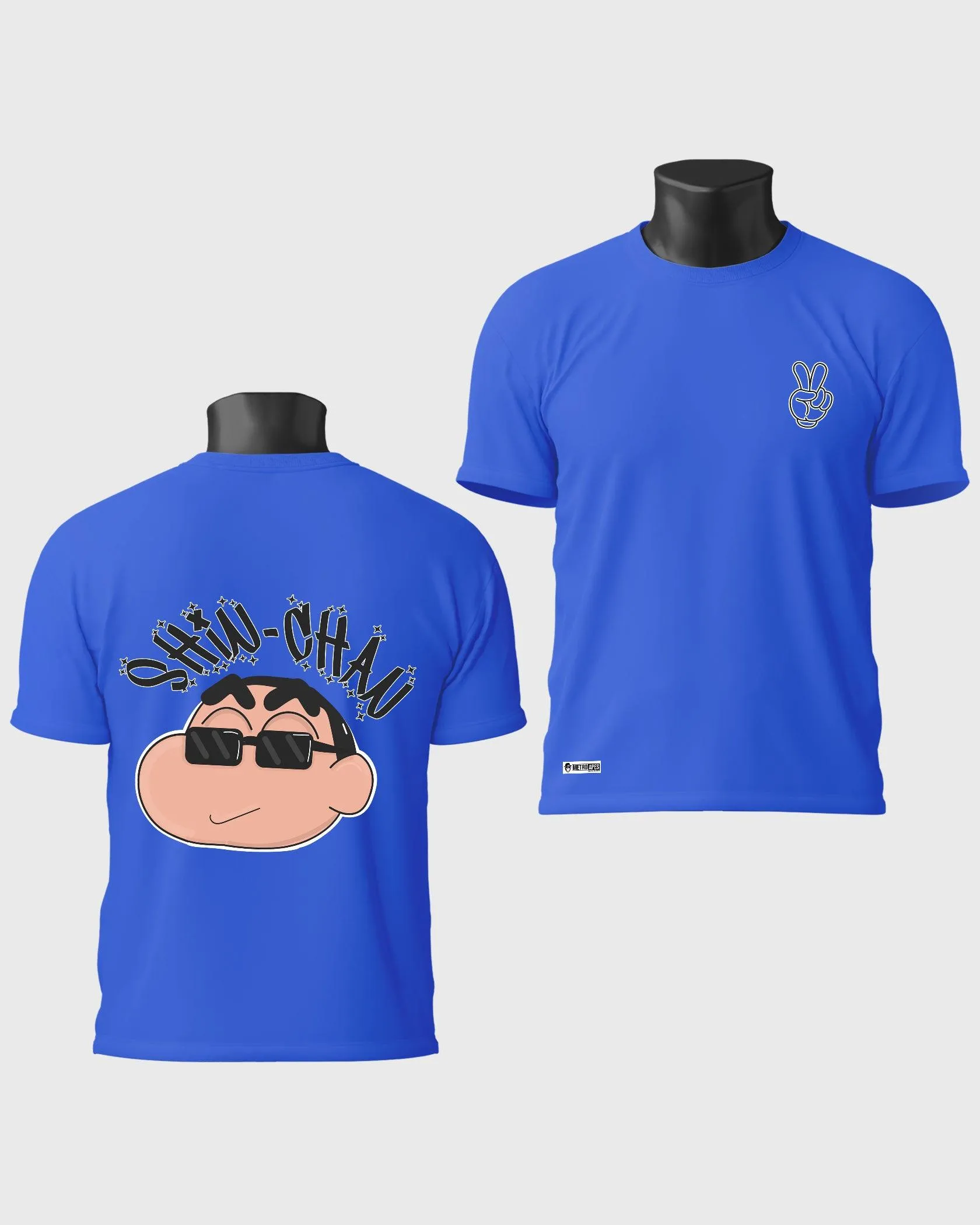 Mens Regular Tshirt Cartoon Shinchan
