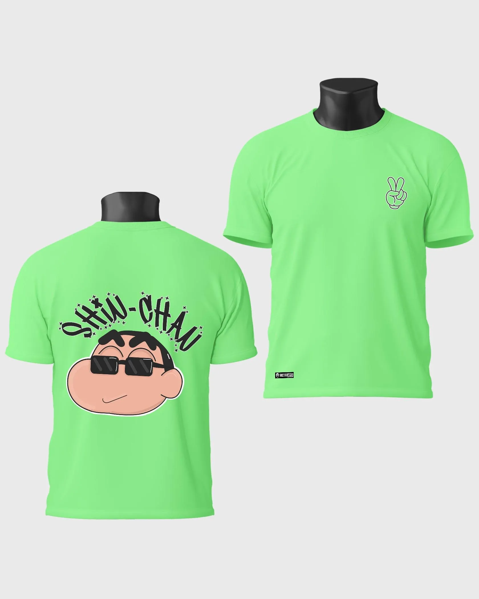 Mens Regular Tshirt Cartoon Shinchan