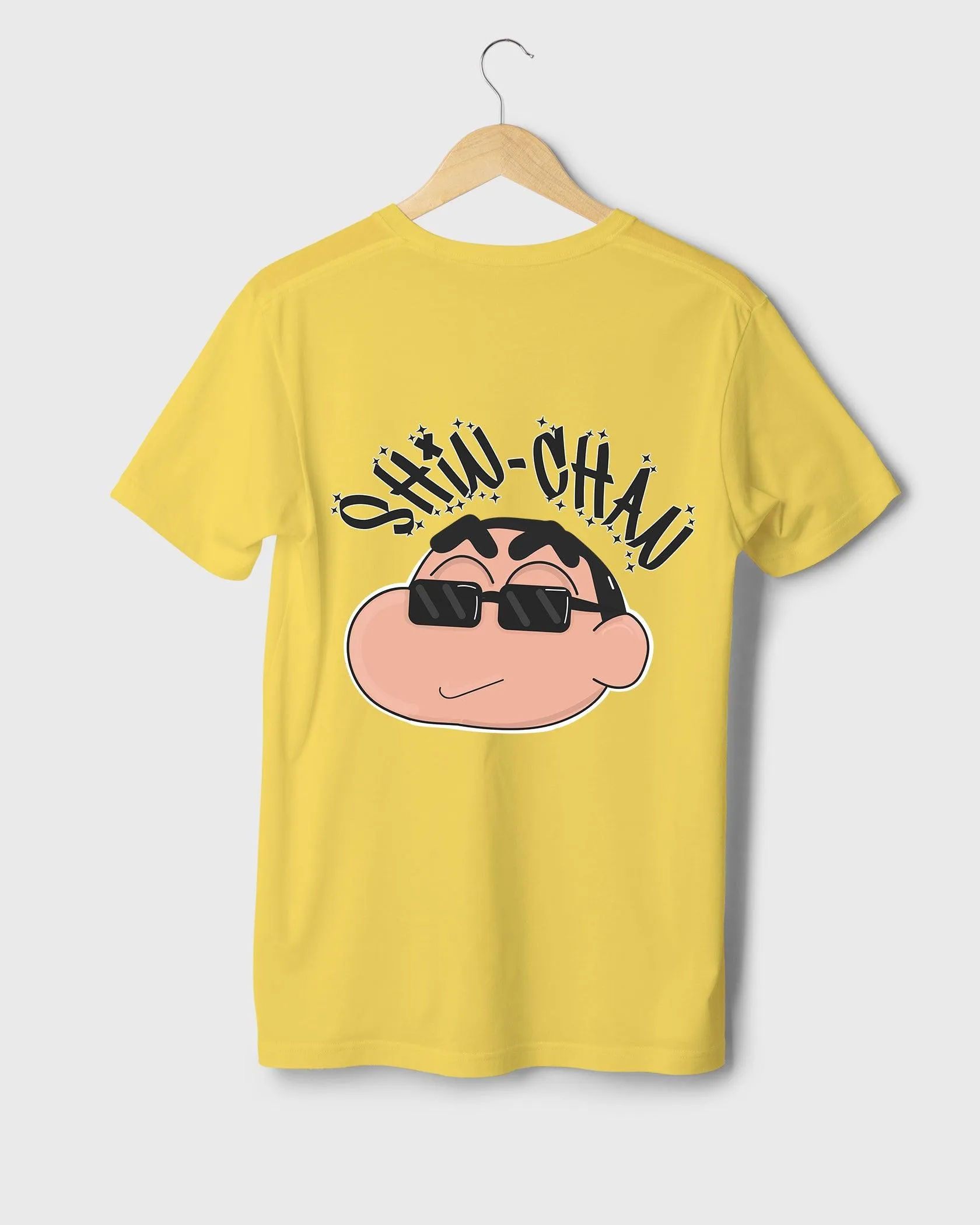 Mens Regular Tshirt Cartoon Shinchan