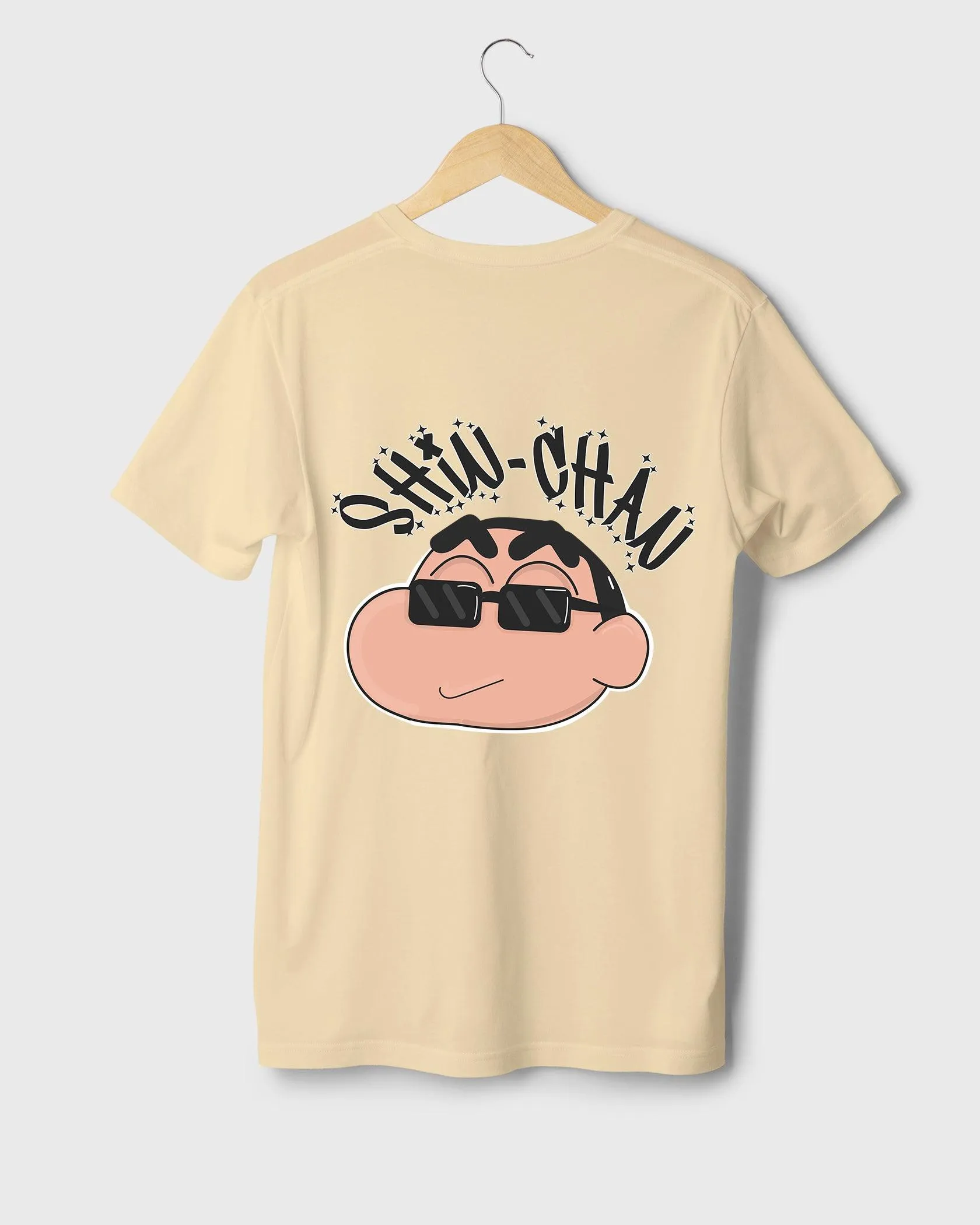 Mens Regular Tshirt Cartoon Shinchan
