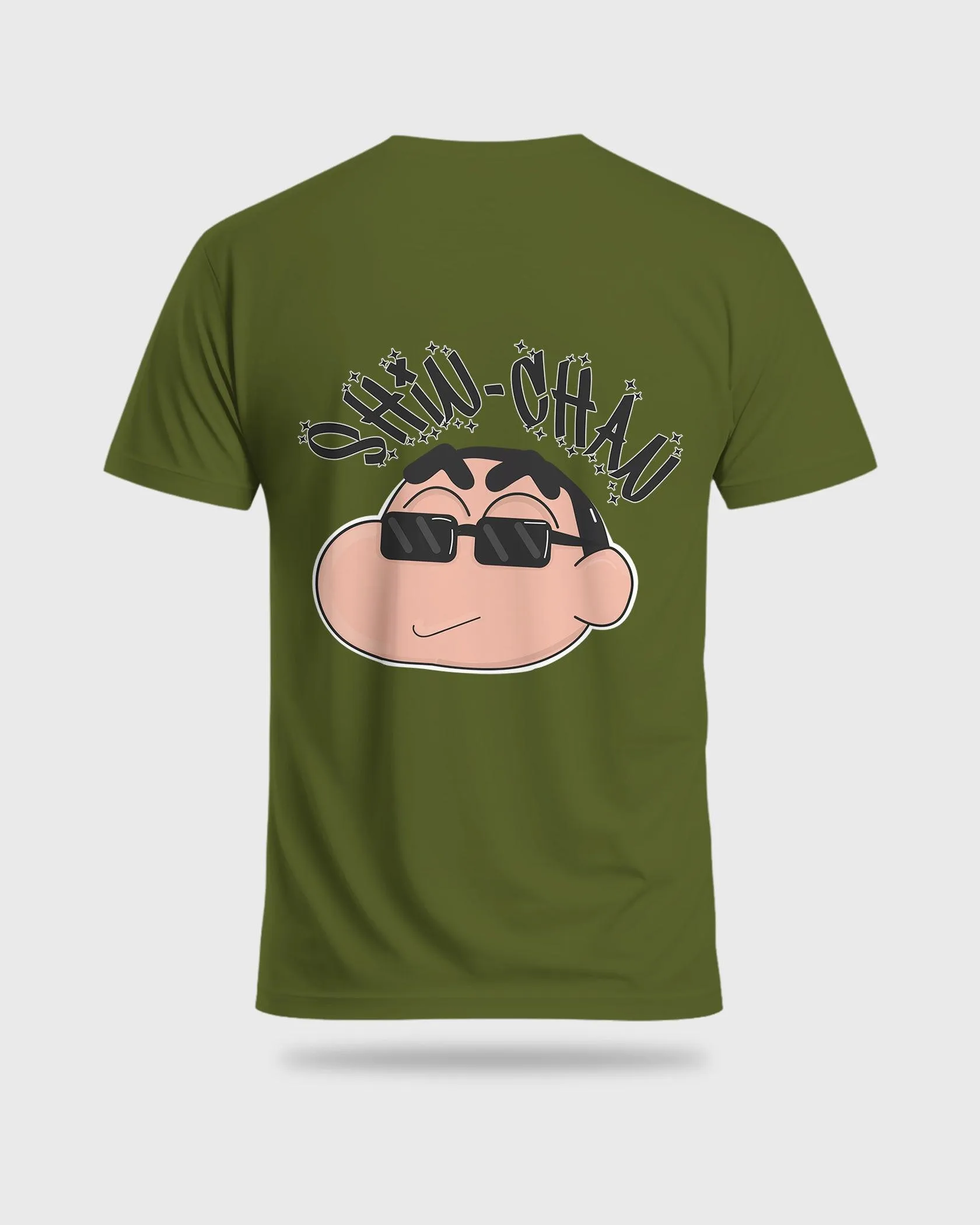 Mens Regular Tshirt Cartoon Shinchan