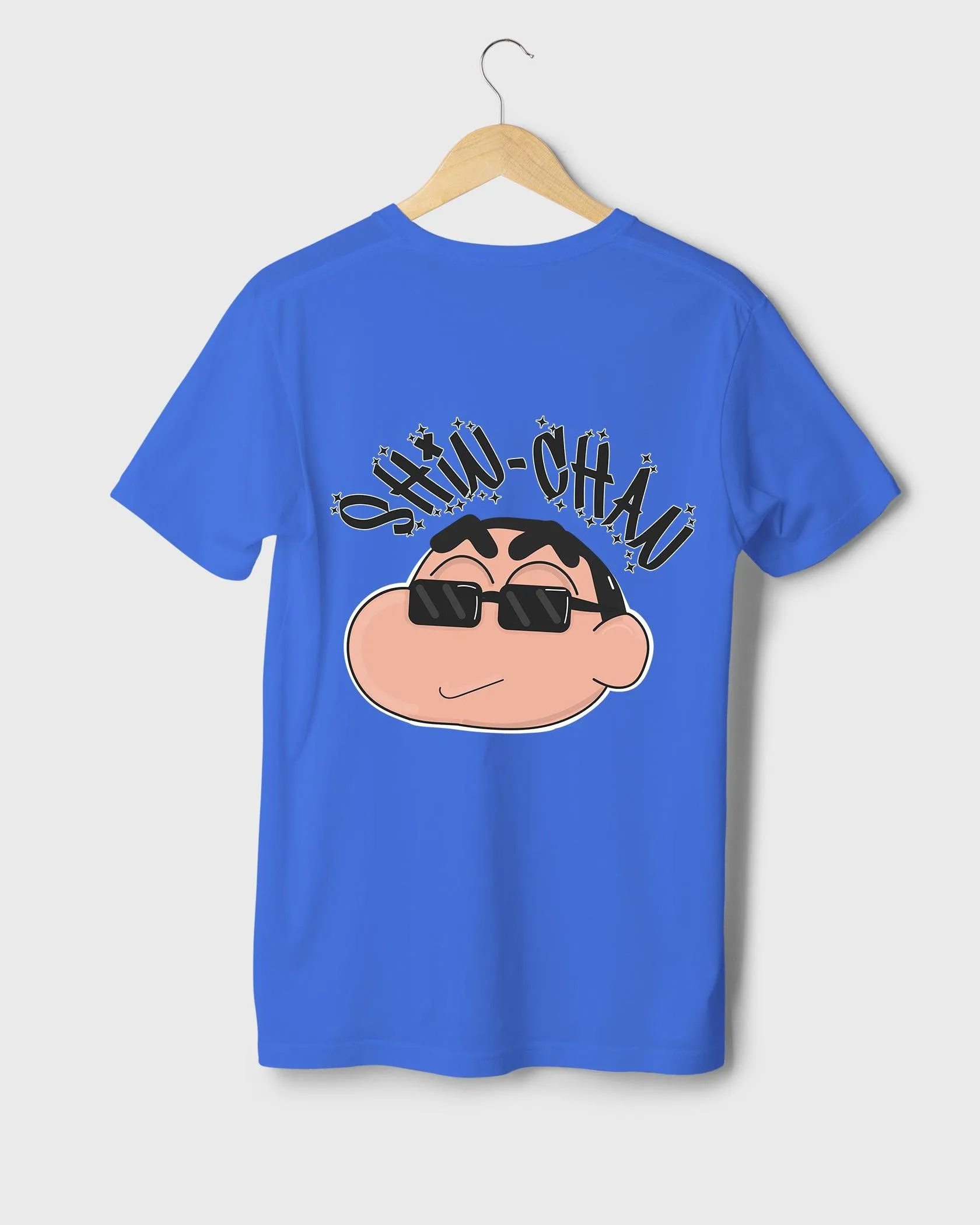 Mens Regular Tshirt Cartoon Shinchan