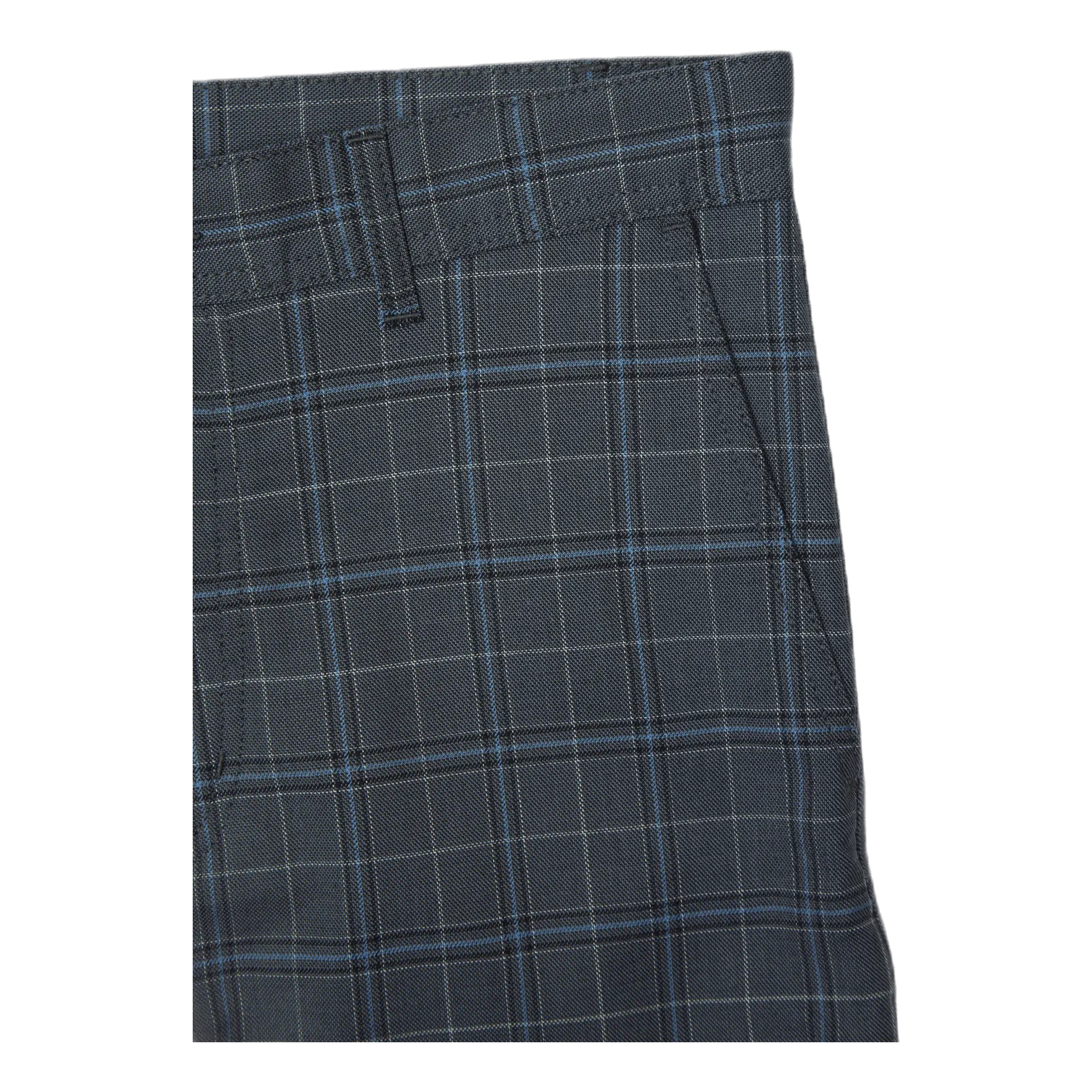 Menson Pant Stowe Check, Wave /rigid