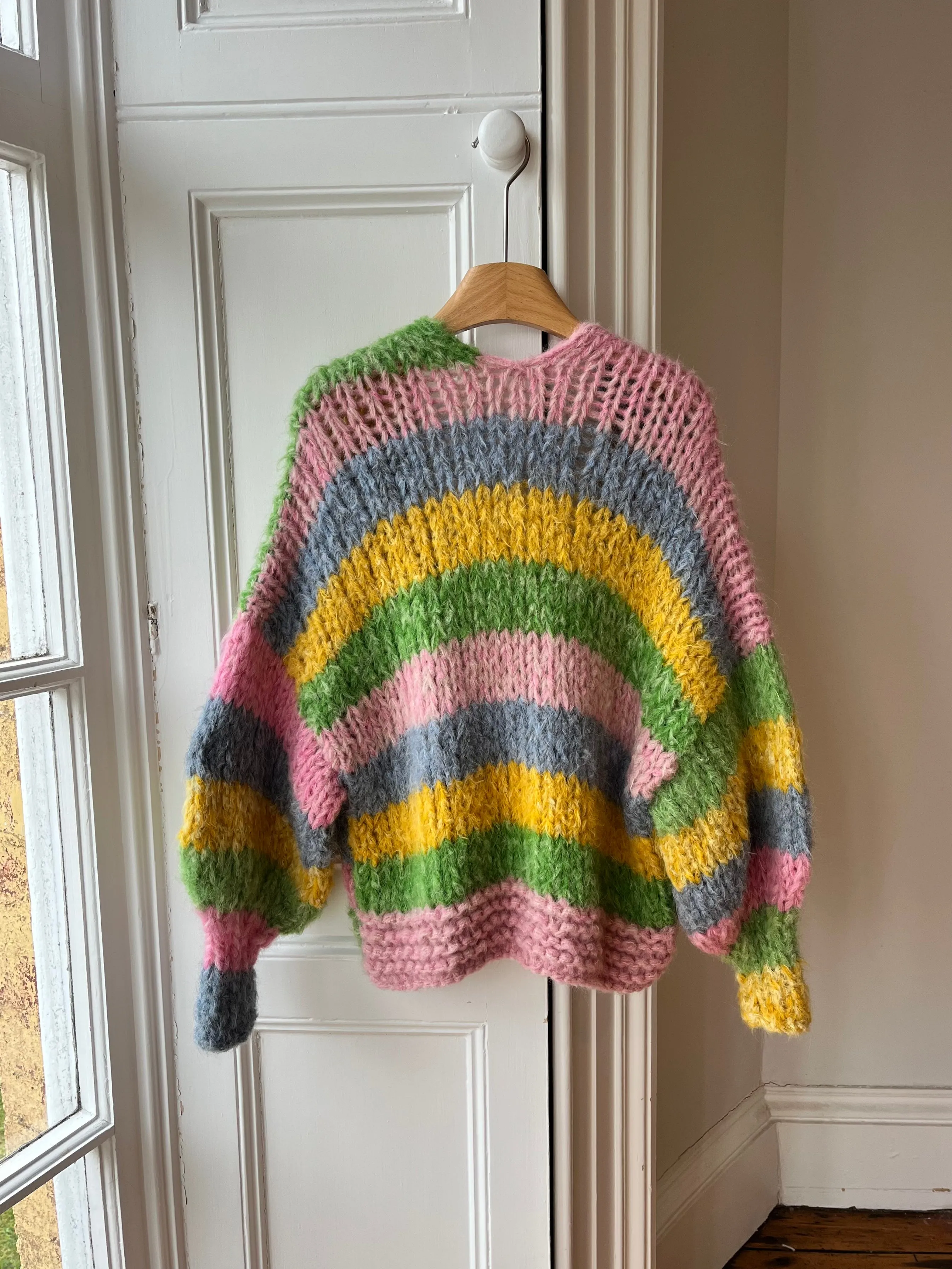Mili Fluffy Knit Cardigan (Sample)