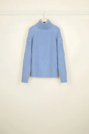 Mohair blend turtleneck jumper