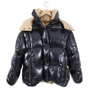 Moncler Parana Black Lacquer Puffer Jacket - S