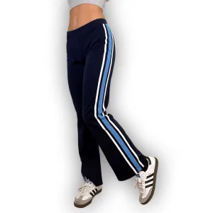 Navy Athletic Y2K Sporty Spice Pants (S)