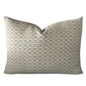 Neutral Teal Woven Standard Sham 20x27