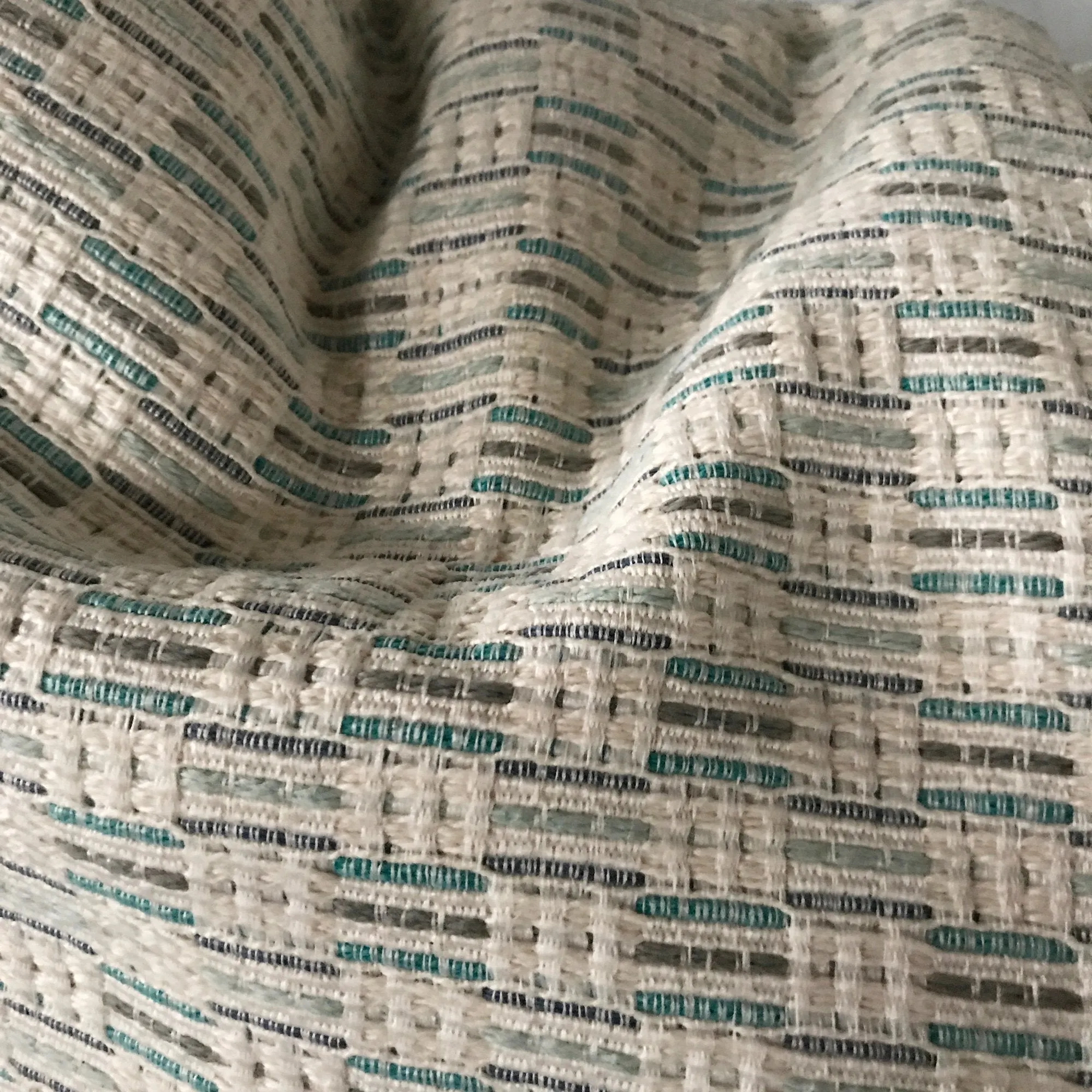 Neutral Teal Woven Standard Sham 20x27