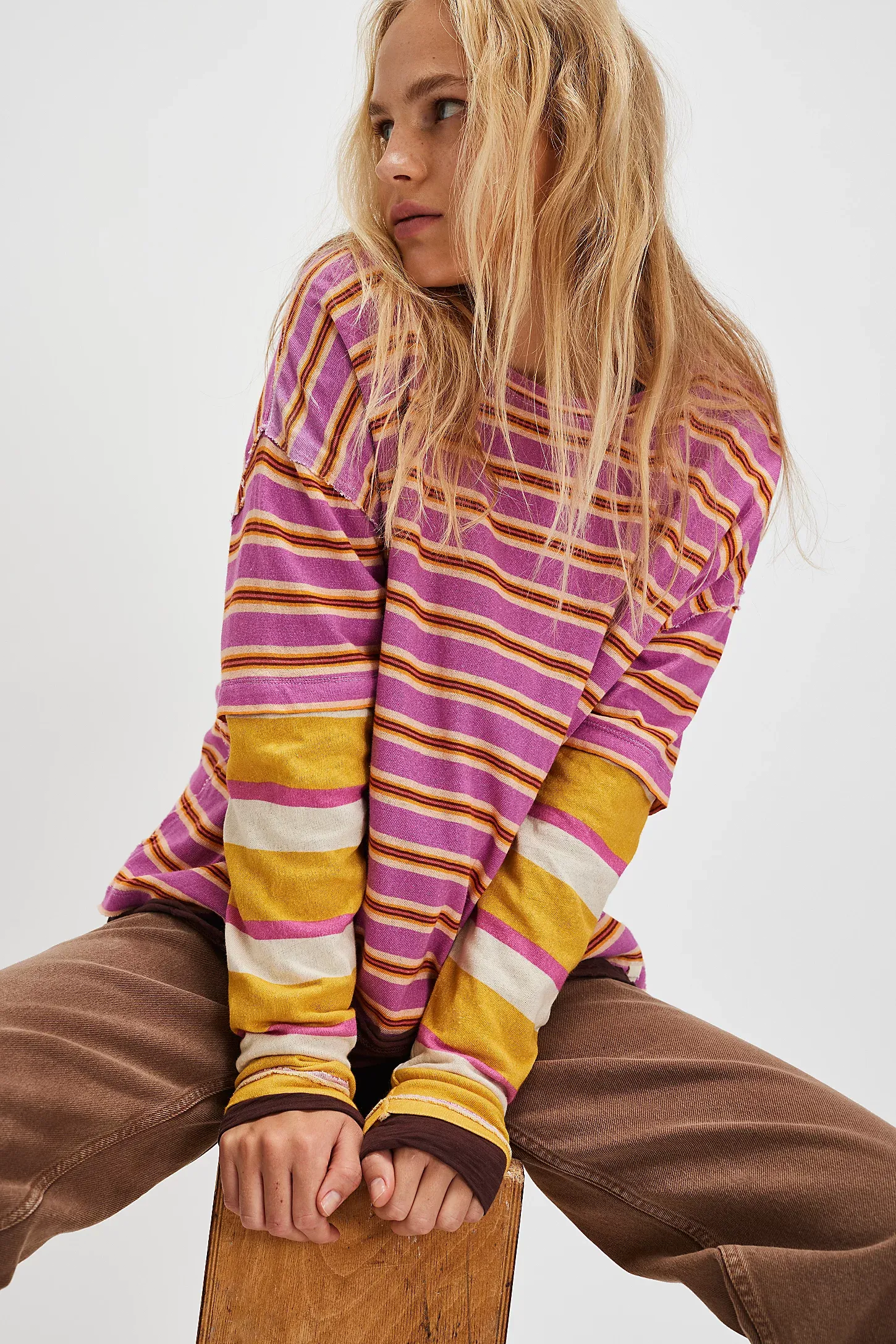 Nina Stripe Long Sleeve