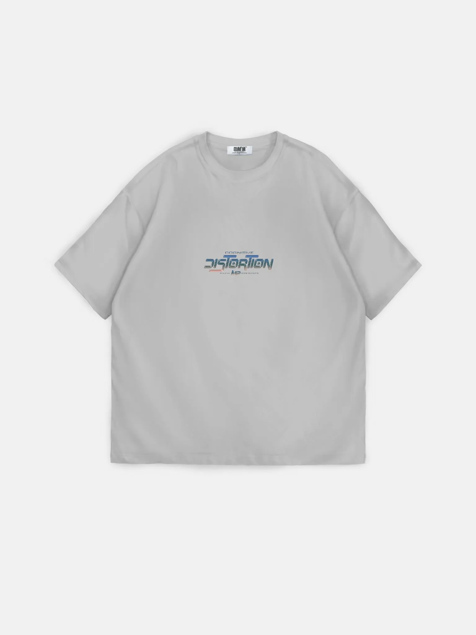 Oversize Distortion T-shirt - Grey