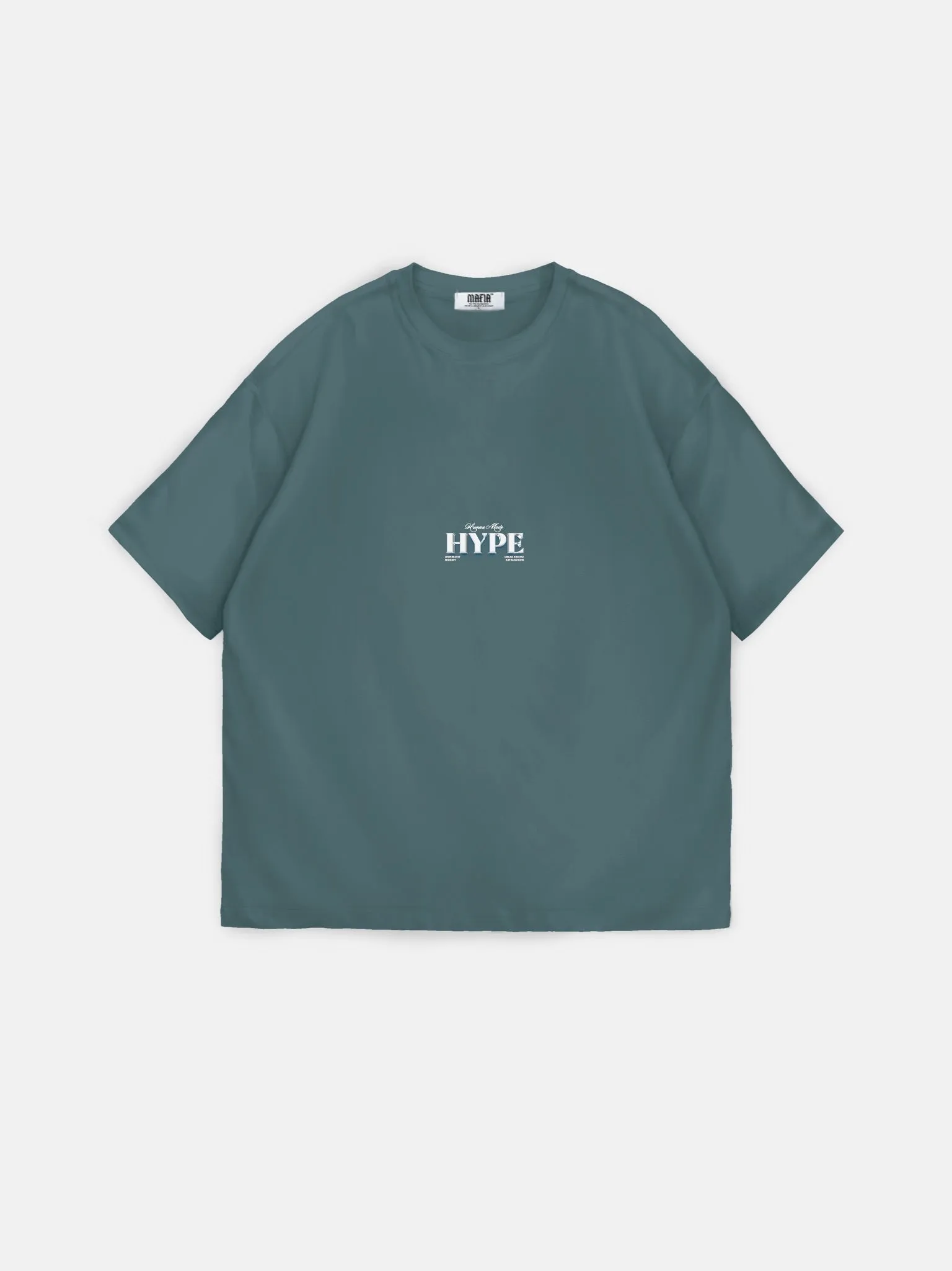 Oversize Hype T-Shirt - Petrol