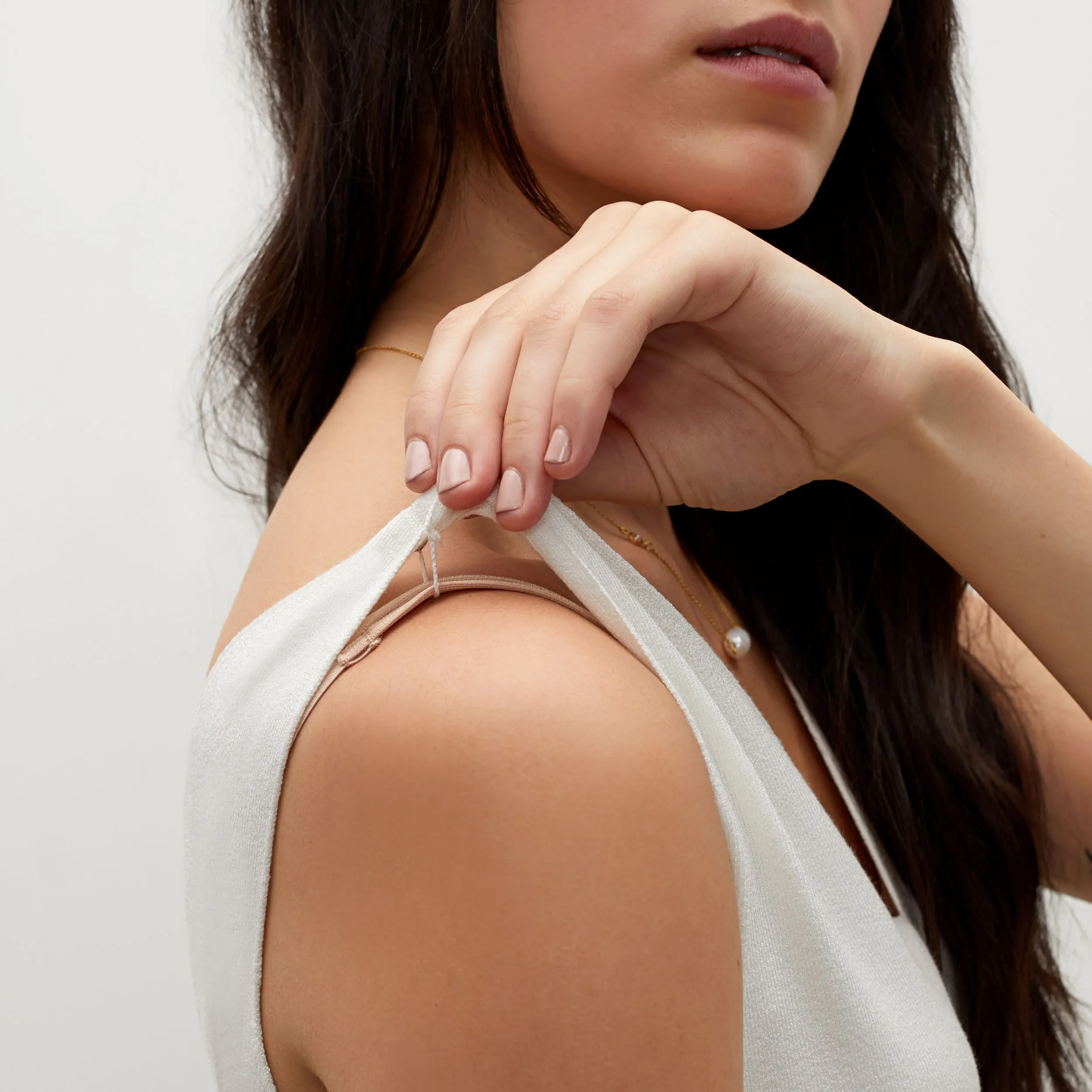 Peggy Top  -  Eco 365Knit :: Ivory