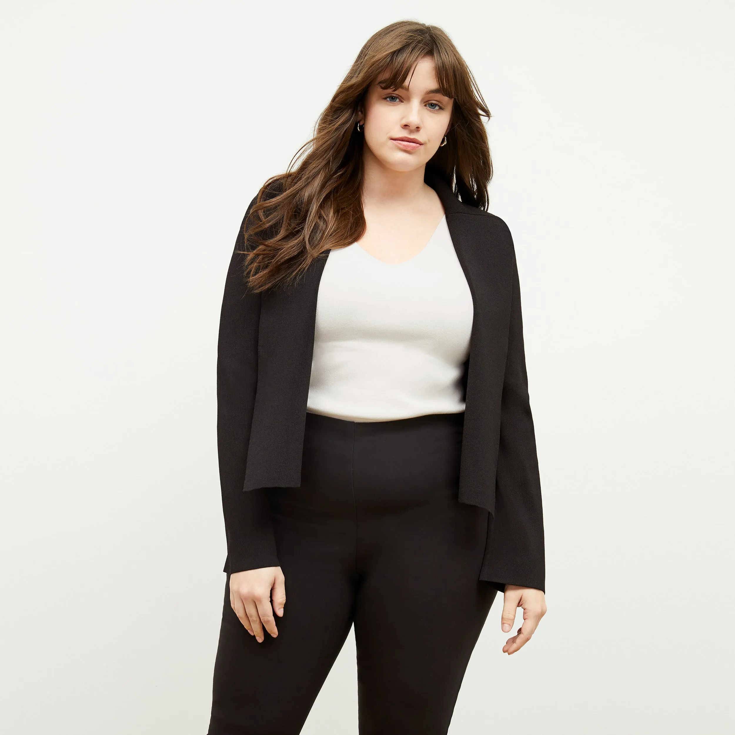 Peggy Top  -  Eco 365Knit :: Ivory
