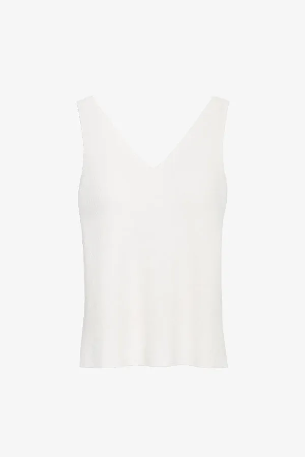 Peggy Top  -  Eco 365Knit :: Ivory