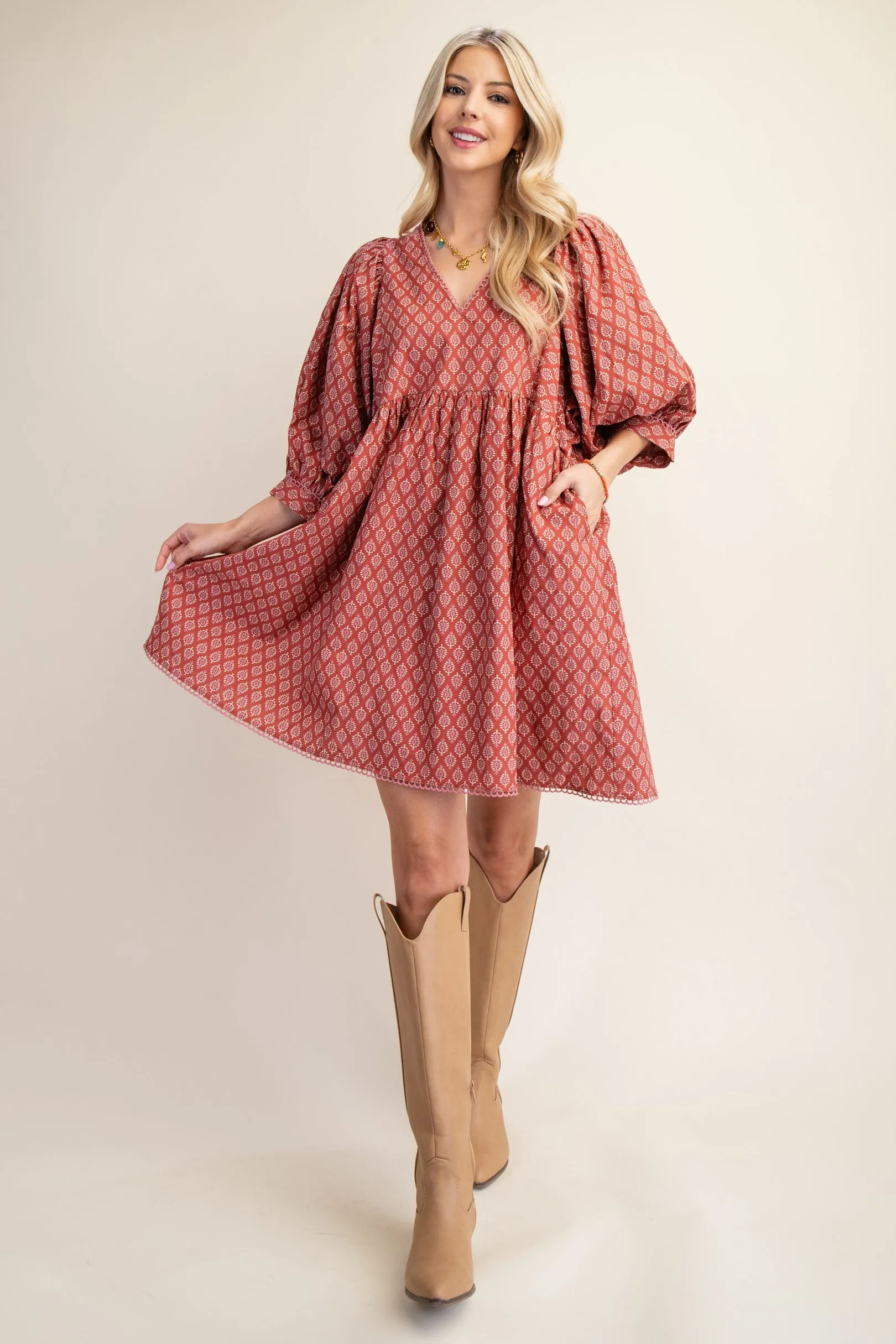 TERRA BABYDOLL DRESS
